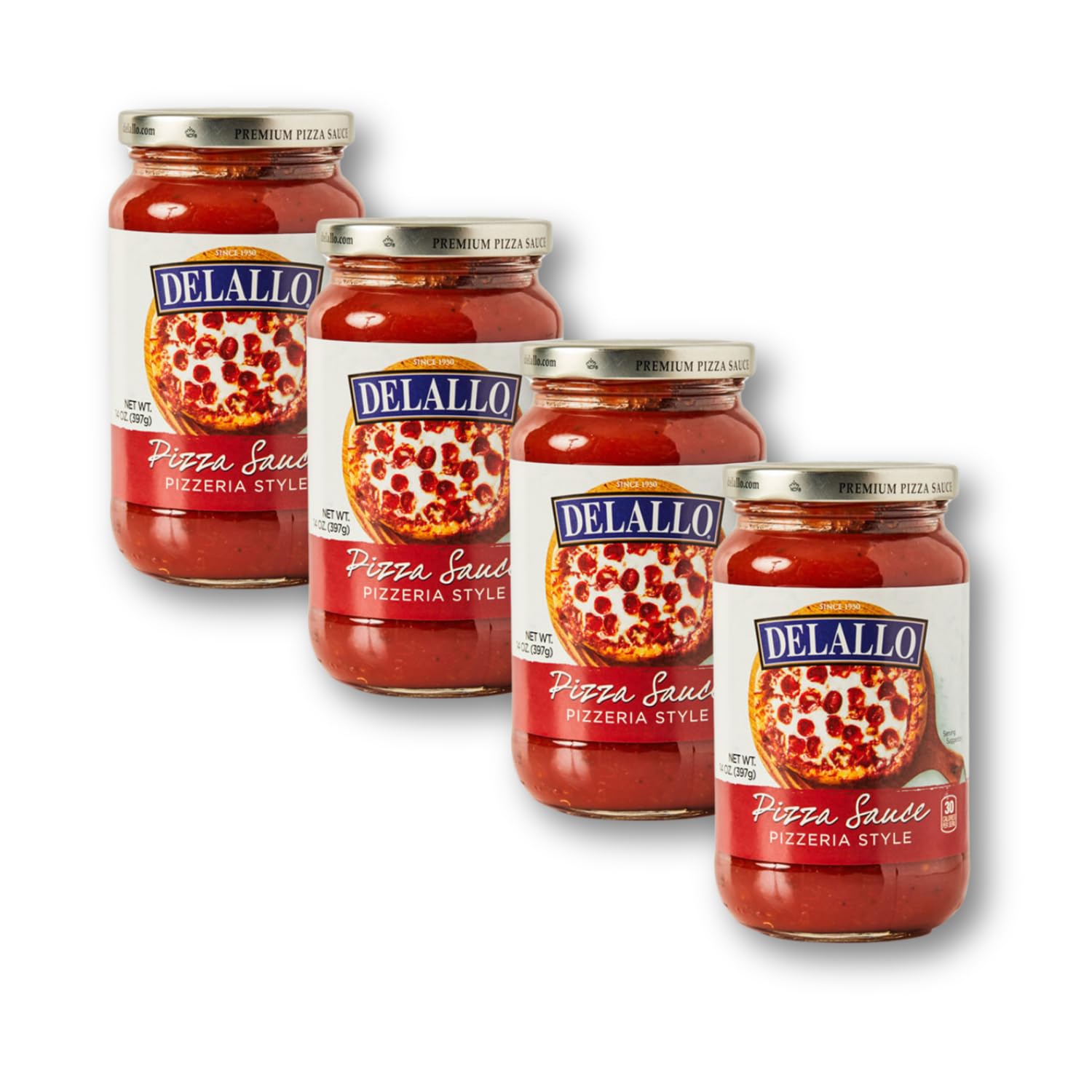 Amazon.com : DeLallo Classic Pizzeria-Style Pizza Sauce, 14 Ounce
