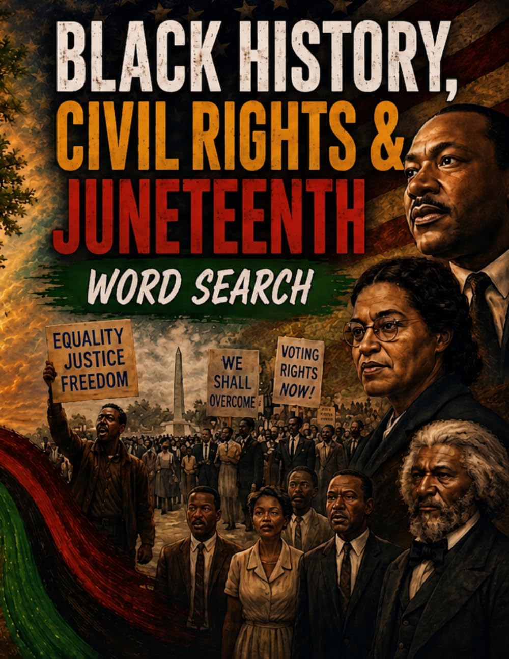 Black History, Civil Rights & Juneteenth Word Search