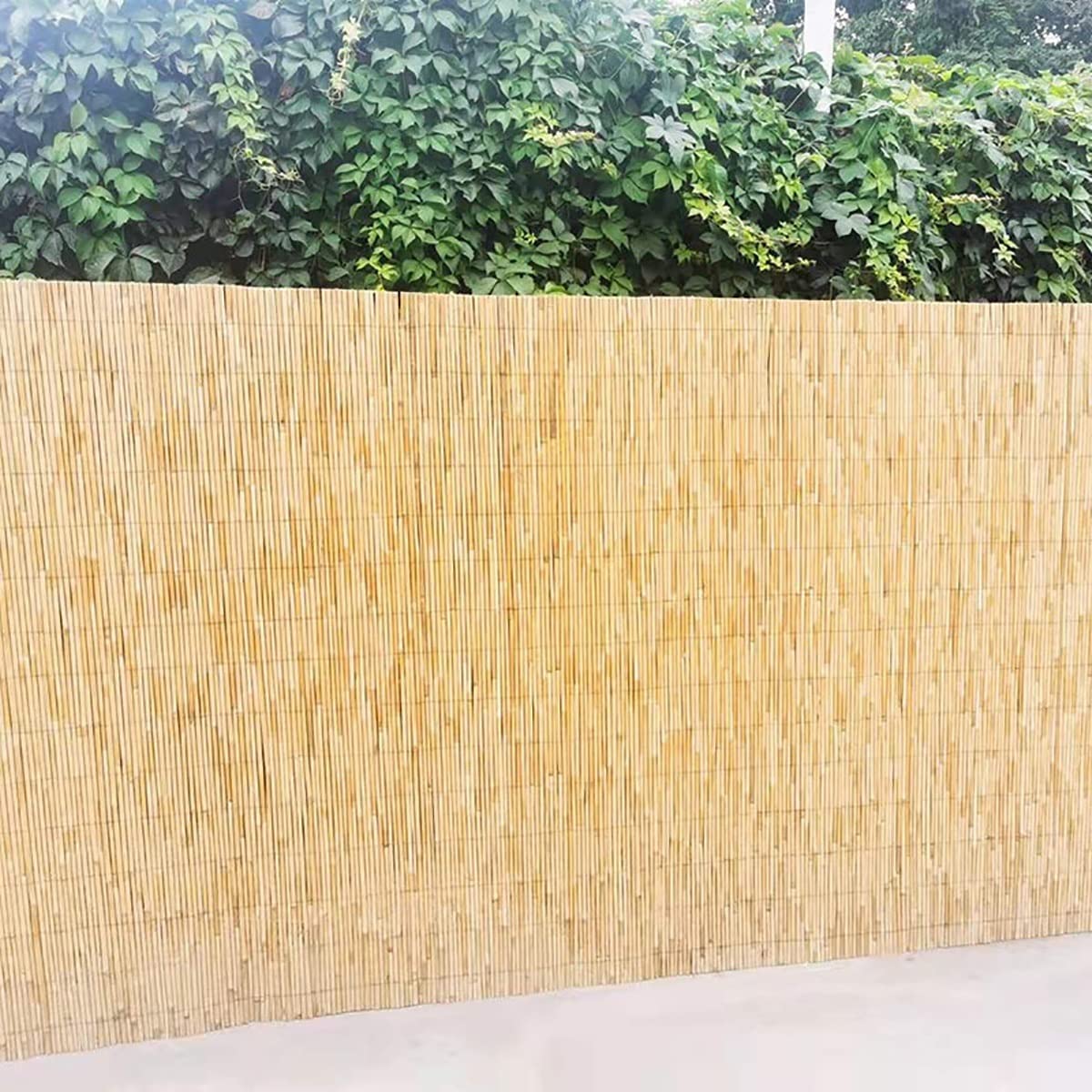 Rotolo Di Recinzione In Bambù Naturale 4 M X 1 M – Schermo Per Giardino, Privacy E Copertura Di Recinzioni Antiestiche, Fumigato E Senza Insetti