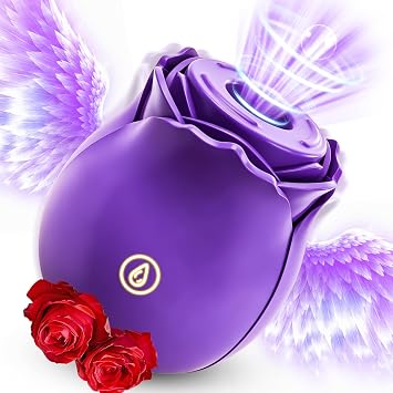 2026 Rose Adult Tool for Women Suitable for Home and Business Trips, Silent, Waterproo and Strong Vibration, Super Worry Free,The Rose for Women IQOBT1,Purple