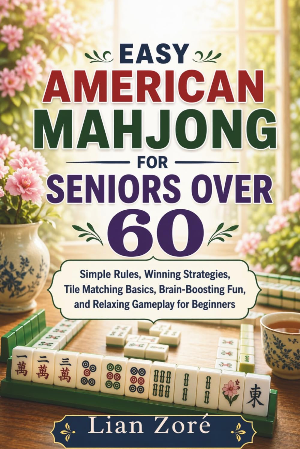 EASY AMERICAN MAHJONG FOR SENIORS OVER 60: Simple Rules, Winning Strategies, Tile Matching Basics, Brain-Boosting Fun, and Relaxing Gameplay for Beginners