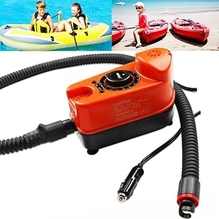 WAENCI 2022 latest models Legacy Electric SUP Pump,Electric SUP Air Pump, Inflatable Paddle Board,12V DC, Boat for Inflatable SUP Stand Up Paddle Boat, Water Sport, Inflatable Tent Father's Day