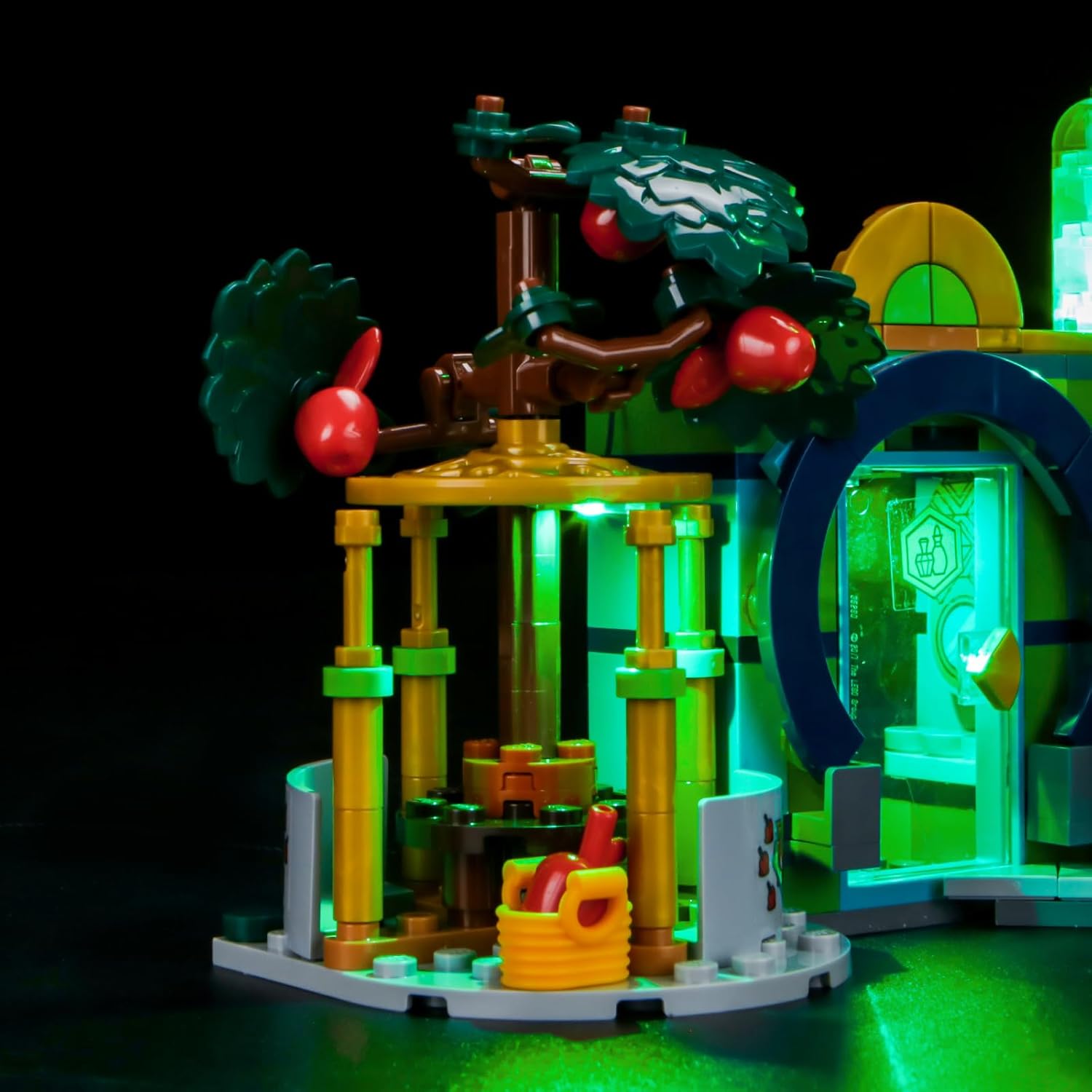 LED Lighting Compatible with Lego Welcome to Emerald City, Light Kit Compatible with Lego 75684, Giving Light to Model, NOT Included The Model Set(75684-Welcome to Emerald City)