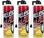 Road Instant Fixes Flat Tire Easy Hose Tire Inflator Air Filler Sealant 16oz (3 Pack)