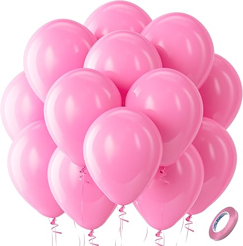Miniatura 118 de Bezente Globos amarillos de látex para fiestas, paquete de 100 globos redondos de 12 pulgadas de color amarillo helio para decoraciones de fiesta