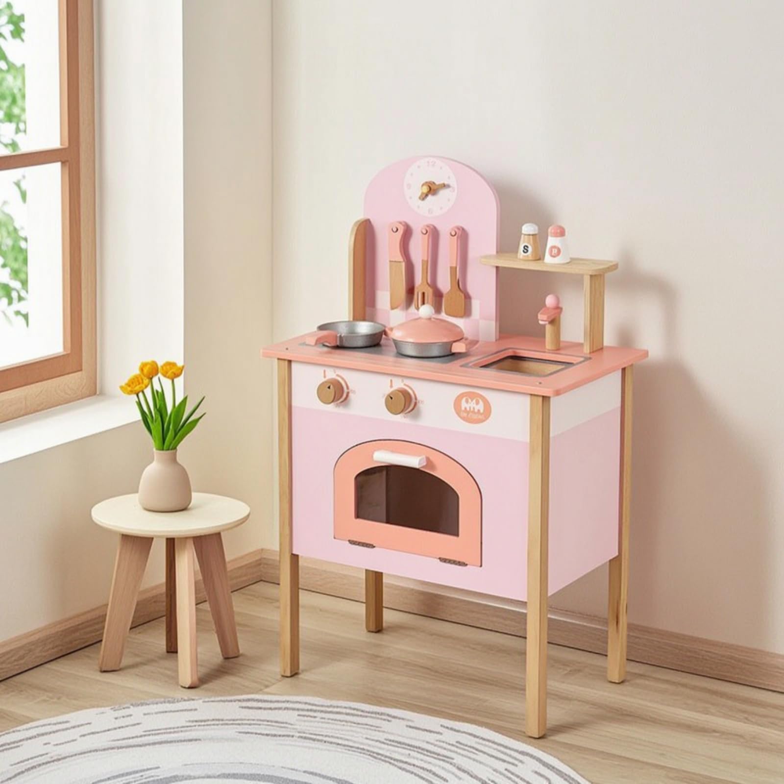 Spielküche mit Ofen abgerundet spielküche küche aus für , Spielzimmer , Weiß