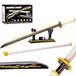 Swords Building Set, 39in Zenitsu Sword Building Block with Scabbard and Stand, Katana Gift for Boy, 956 Pcs