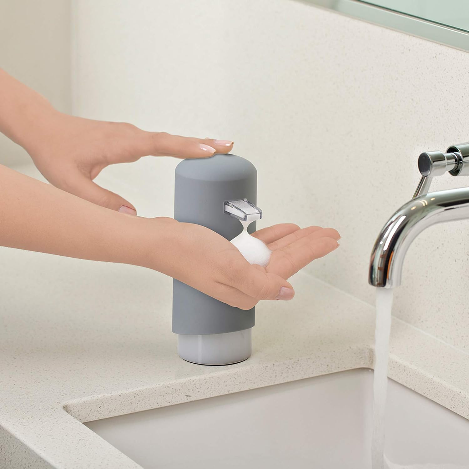Better Living Products FOAMING Dispenser, No Size, Grey image 4