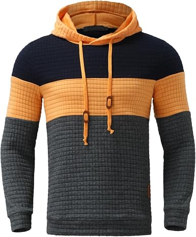 Amazon.com: Sudaderas con capucha para hombre, de manga larga, con cordón,  informal, para deportes, para invierno : Ropa, Zapatos y Joyería