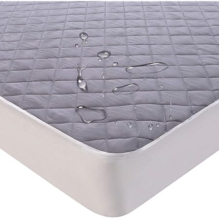 Keafols Protege Matelas Impermeable 160x200 Cm Respirant Drap Housse Doux Couvre Matelas Bonnet Rabat 36cm Anti Acarien Anti Bacterien Amazon Fr Cuisine Maison
