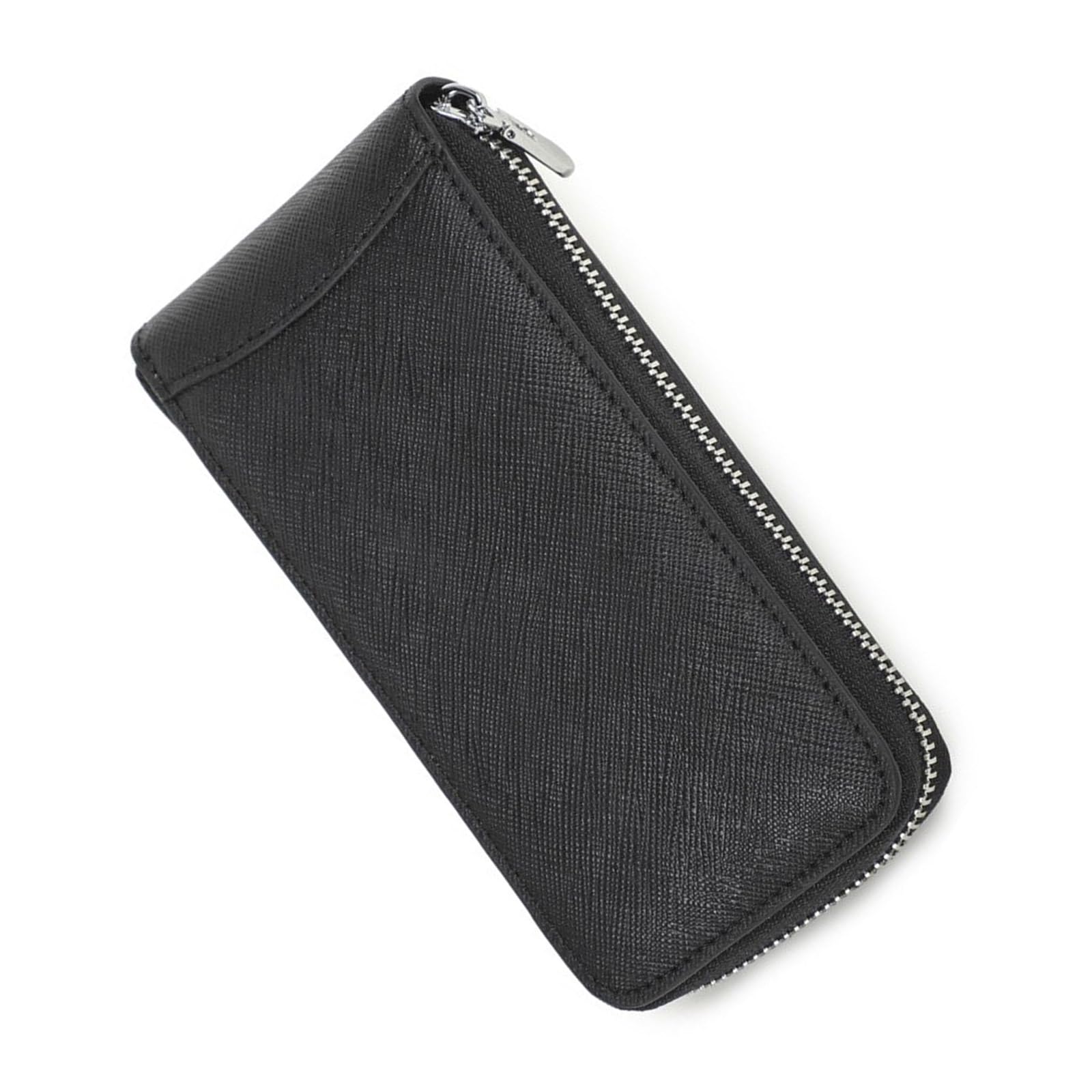 Generisch Multifunktionaler Uhren Organizer, reisefreundlich, Black | Uhren Aufbewahrungsbox, Uhren Sammelboxen für Juweliergeschäfte, Lederstruktur, geeignet für Sammler