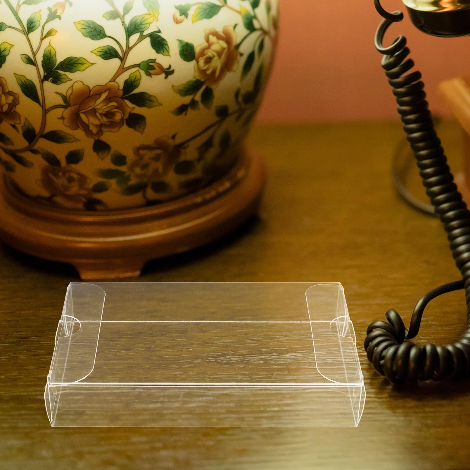 Abaodam Scatola Protezione da Polvere e umidità per Archiviazione Cassette Audio in PVC Trasparente 10 Pezzi Custodia Portatile Compatta per Conservare e Trasportare Le Cassette