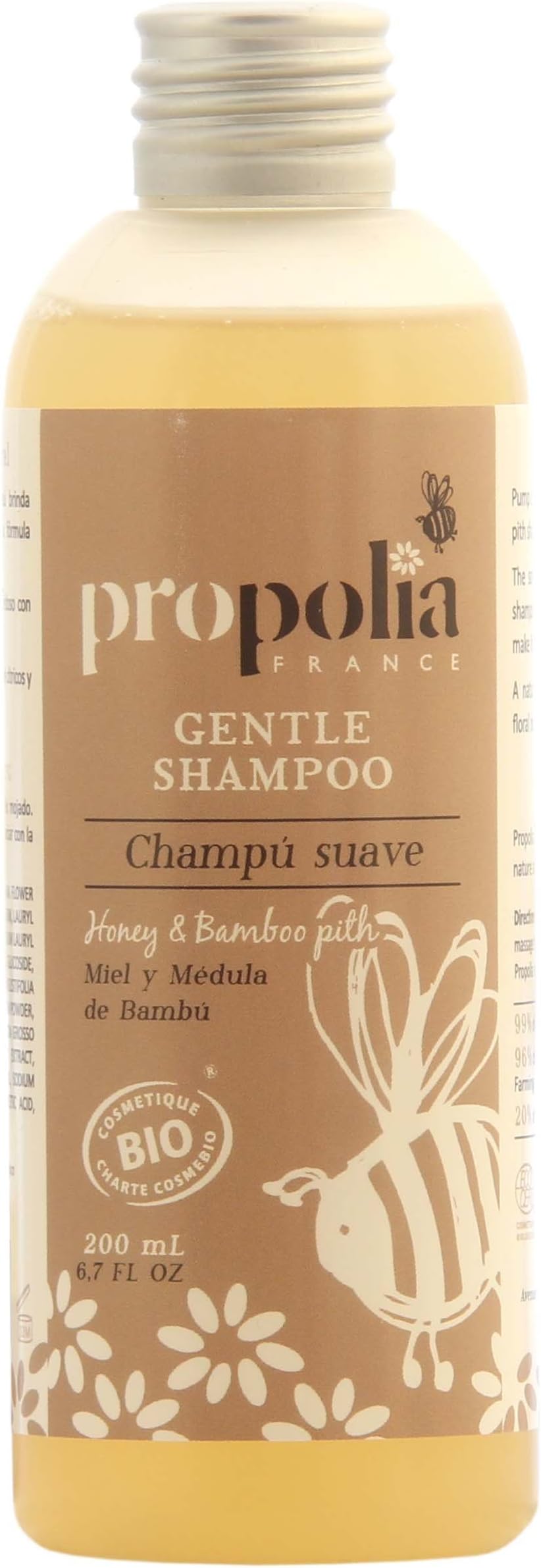 Propolia Organic Shampoo - Honey and Bamboo