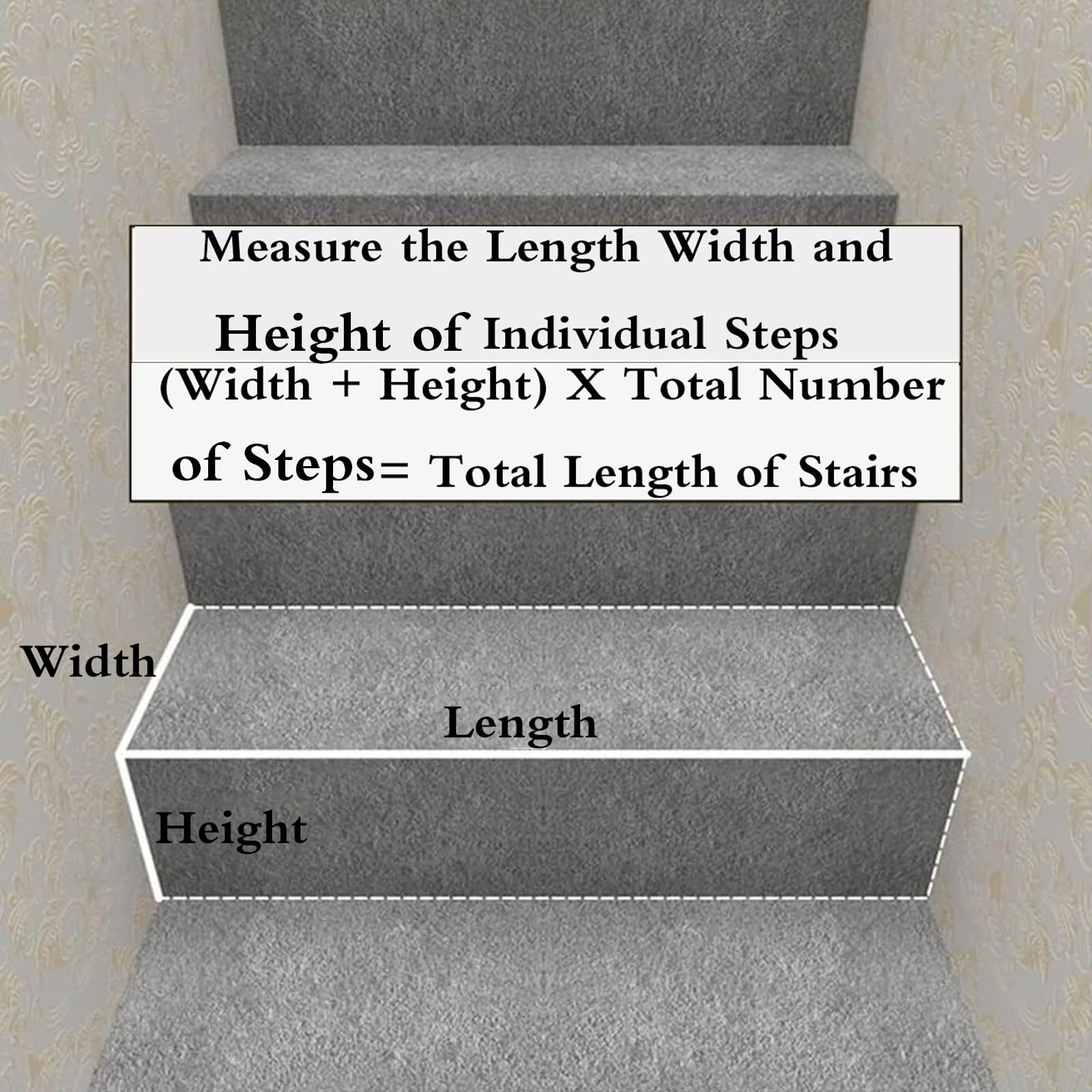 Marches d'escalier Autocollantes antidérapantes pour Une Utilisation en intérieur et en extérieur Faciles à Nettoyer et durables Idéales pour Le Salon, la Chambre et l'escalier intérieur