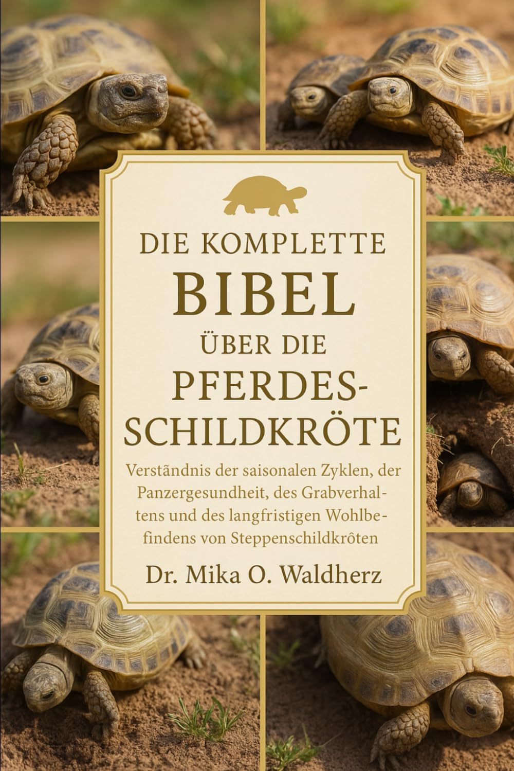 DIE KOMPLETTE BIBEL ÜBER DIE PFERDESCHILDKRÖTE: Verständnis der saisonalen Zyklen, der Panzergesundheit, des Grabverhaltens und des langfristigen Wohlbefindens von Steppenschildkröten