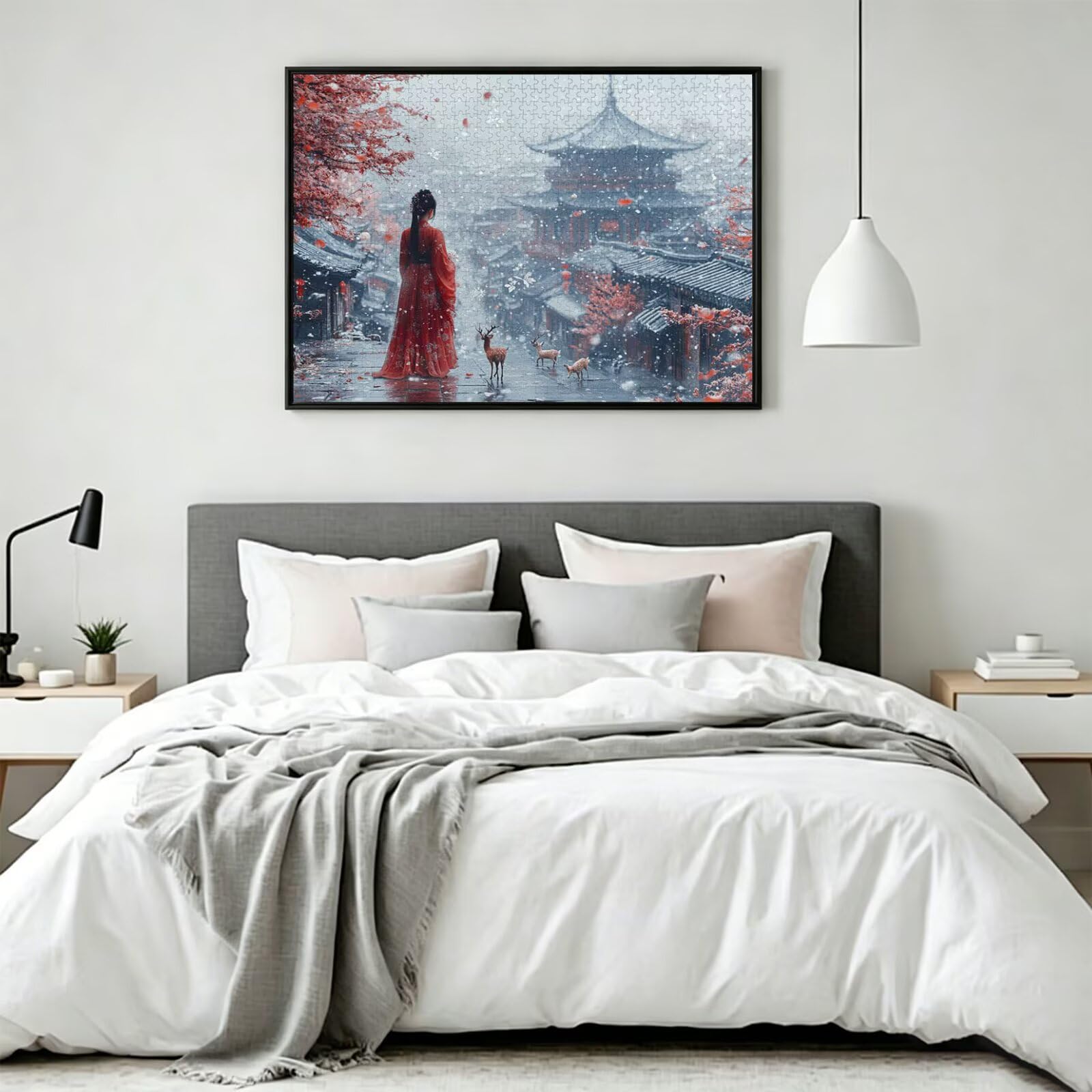 Puzzle 6000 Pezzi Animazione Puzzle Classici per Gioco Familiare, n-114 | Impossibile Puzzles, Intrattenimento Creativo, Rilassamento Intelligence, Regalo per Amore e Amico, Decorazioni Casa, inverno