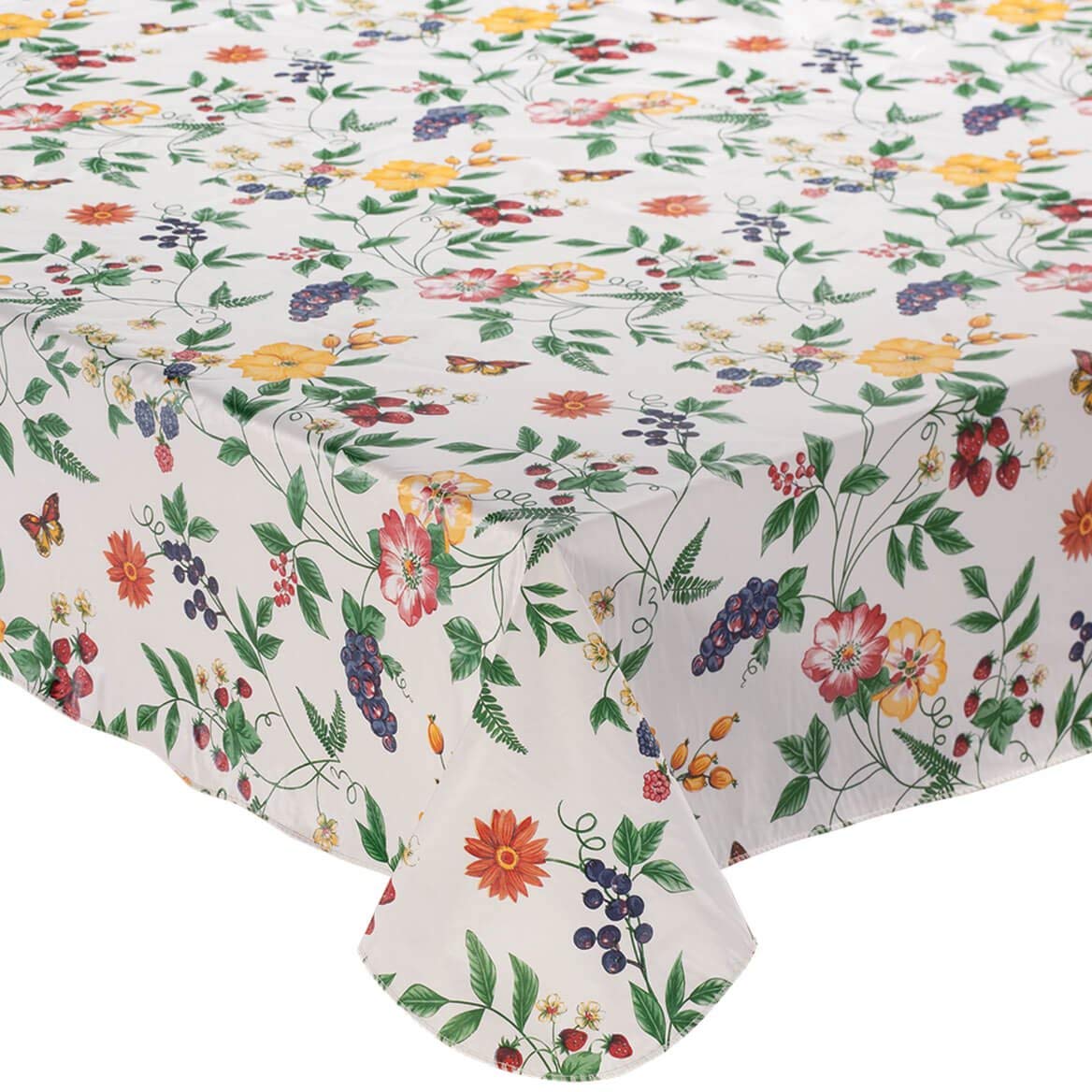 Enchanted Garden Collection Viny Tablecloth 60x120in by Lintex