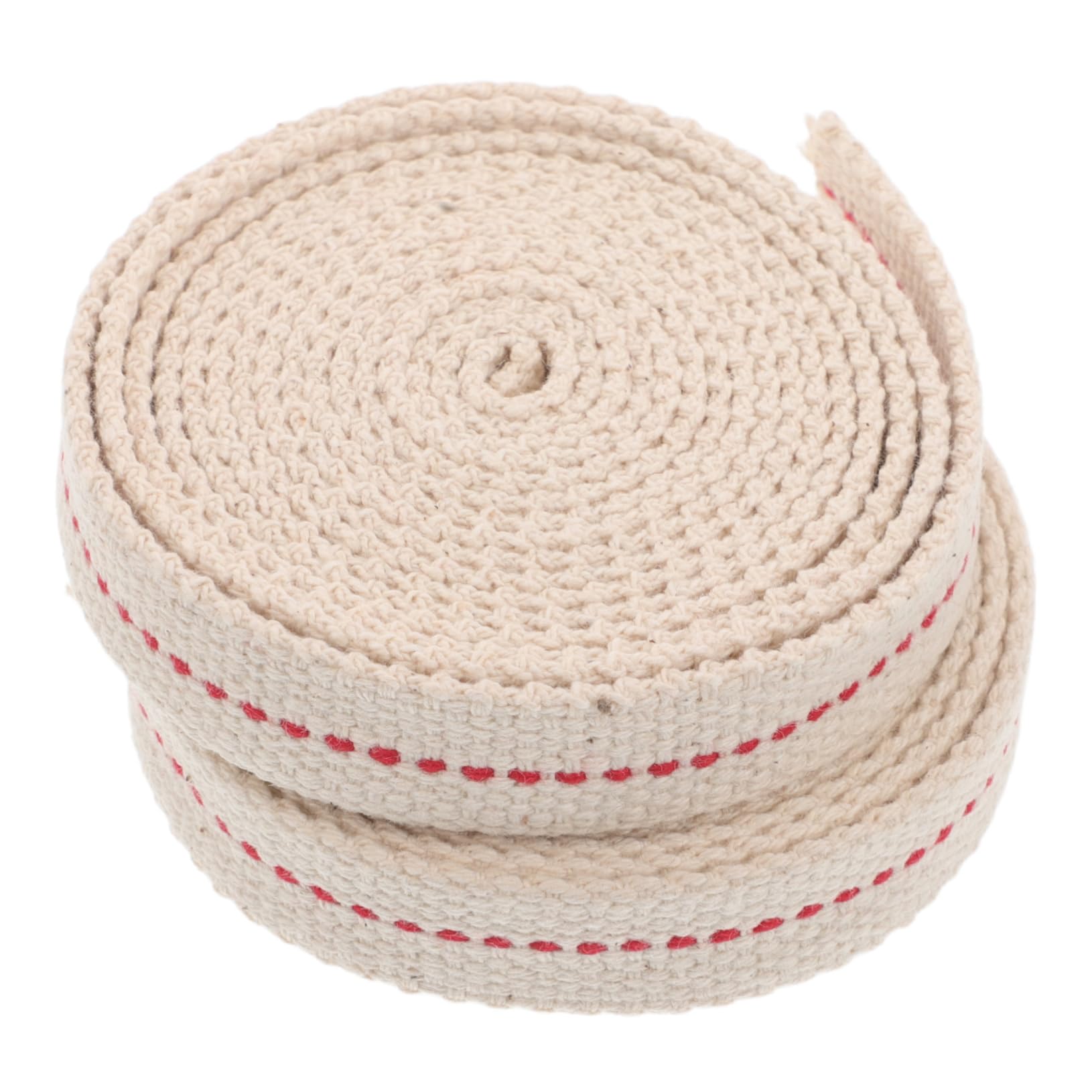 BCOATH 2rolls Flat Cotton Wick for Oil Lamps Pure Cotton Replacement for Kerosene Lanterns for Outdoor Camping Vintage Oil Lamp Use