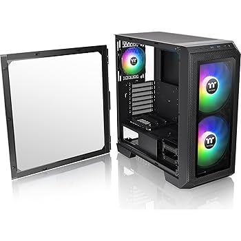 Amazon | Thermaltake View 300 MX -Black- ミドルタワー E-ATX