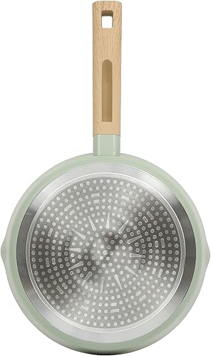 Miniatura 6 de Gibson Home Marbleton - Utensilios de cocina de aluminio de 9.5 pulgadas, no tóxico, sartén antiadherente de cerámica de alta calidad, huevo de