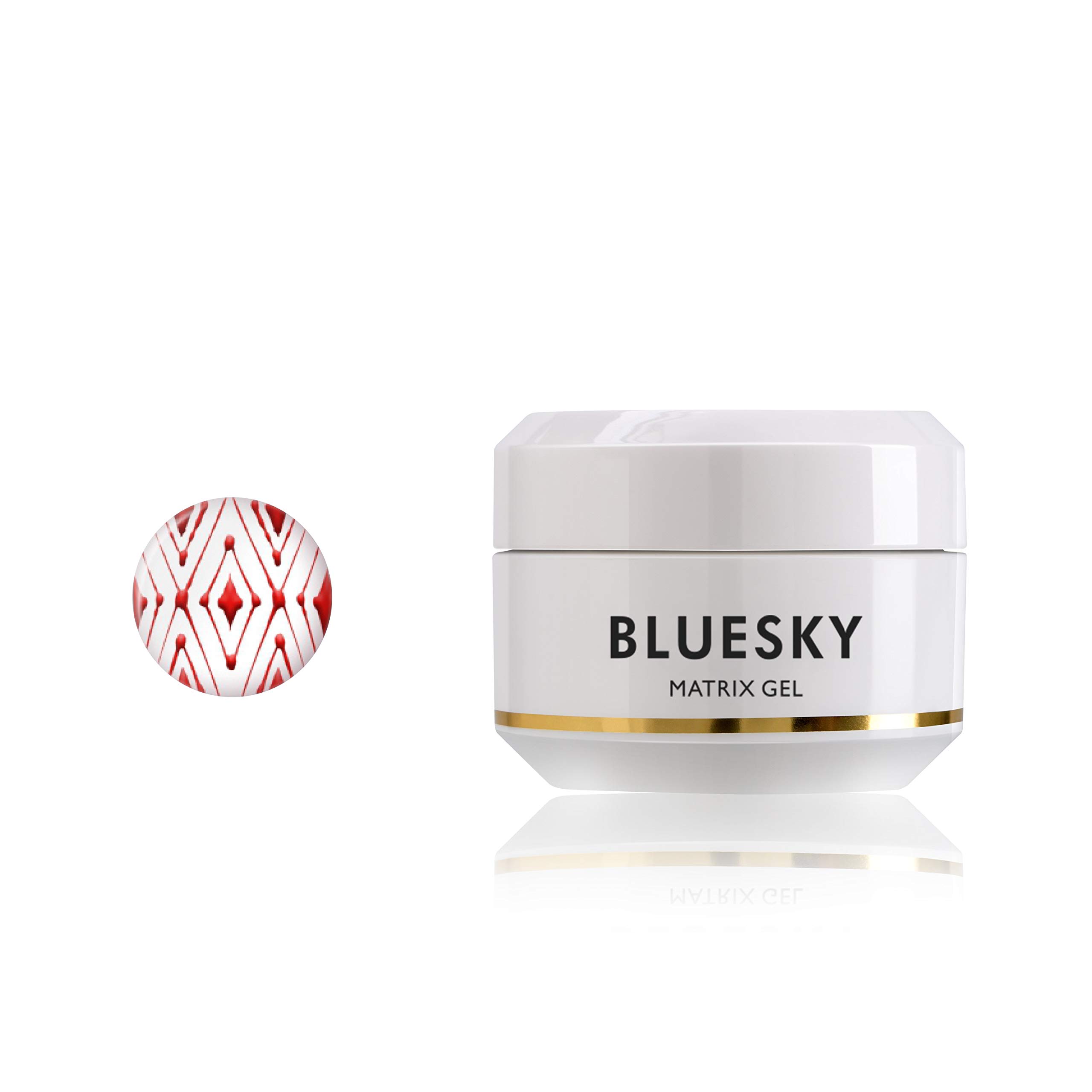 Gel Polish, Matrix Gel, Red Spider Gel Nail Art, The Black Prince's Ruby, 8 ml (Requires curing under UV/LED Lamp)