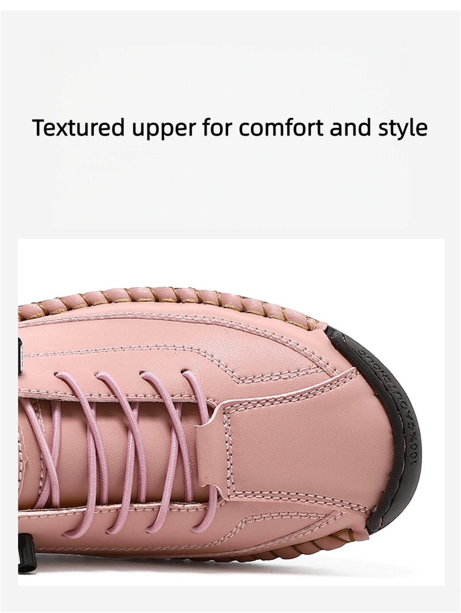 Zapatos deportivos de cuero para mujer, hechos a mano, cómodos, sin cordones, zapatos ortopédicos, blanco 1, 36 EU
