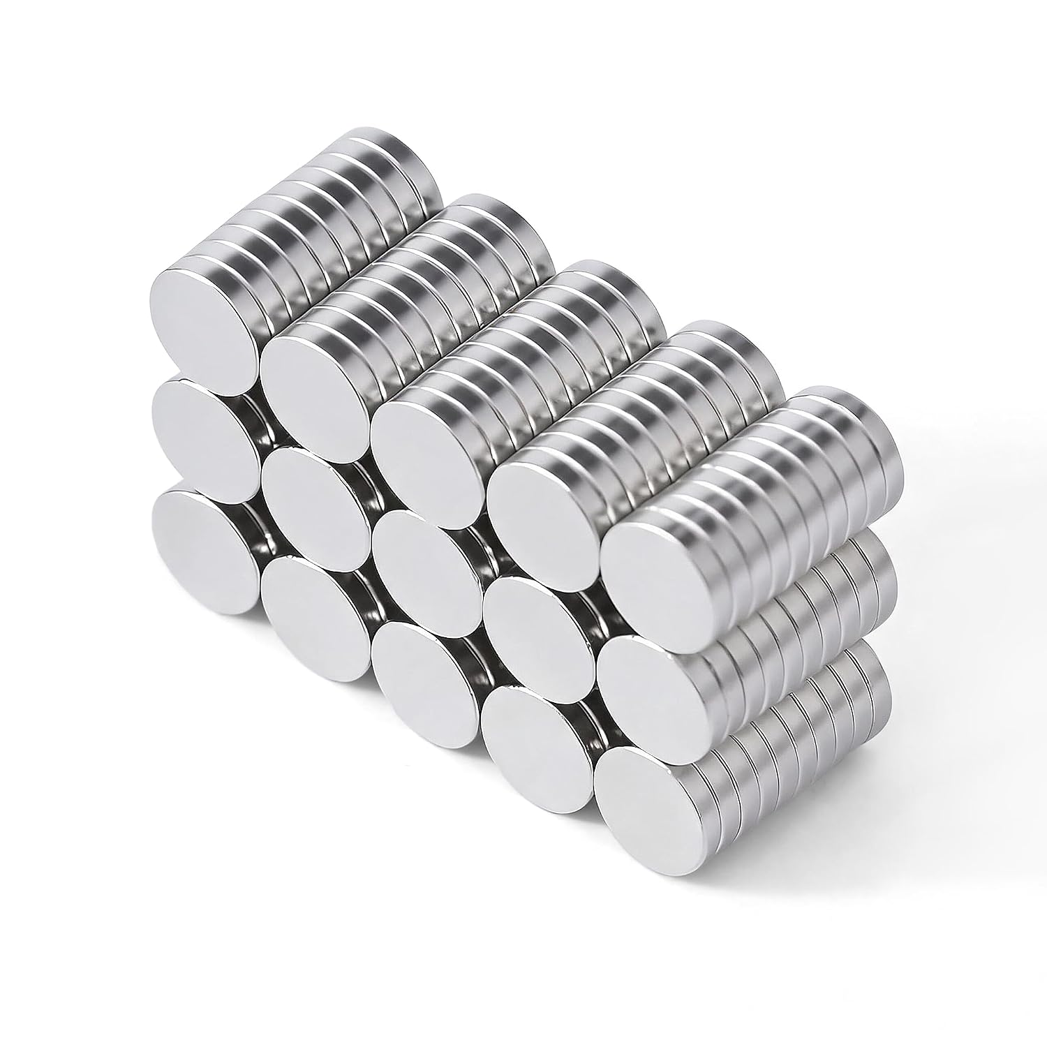 150Pcs 5x1mm (0.196x0.039inches) High-Strength Tiny Round Neodymium Magnets - Ideal for Fridge Stickers, 3D Printing, Crafts, DIY, Miniature Models, Office, Classroom and Science Projects