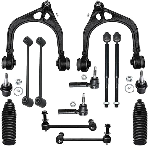 Miniatura 13 de Detroit Axle - 4WD Front End 14pc Kit de suspensión para Ford F-150 F-250 Expedition Navigator, 2 brazos de control superior 2 rótulas inferiores 2