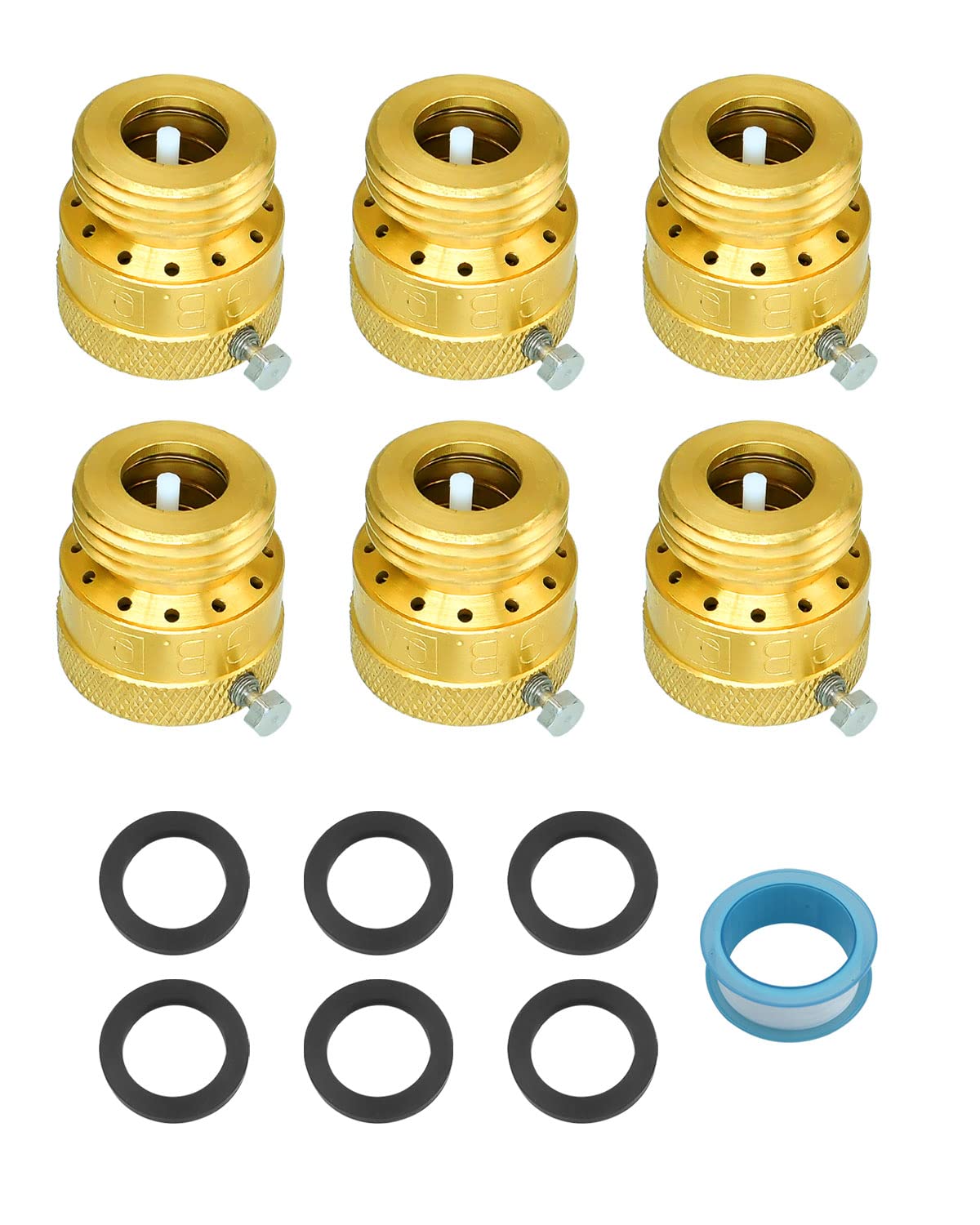 Buy 6 Pcs Anti Siphon Valve, Hose Bib Vacuum Breaker Set 3/4 Inch GHT