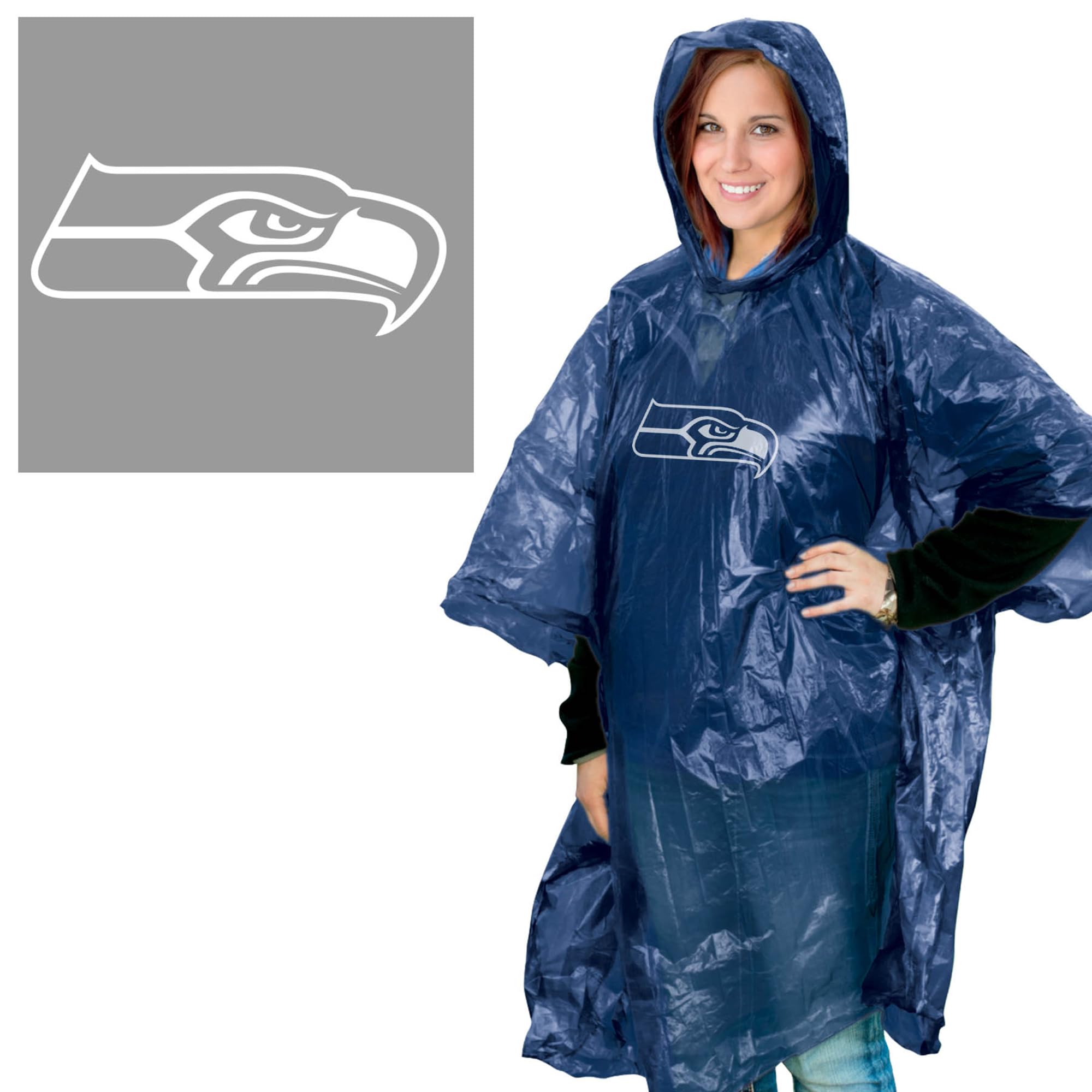 WinCraft NFL unisex-adult Rain Poncho