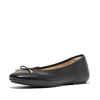 FitFlop Delicato Bow Soft Leather Ballerinas Women