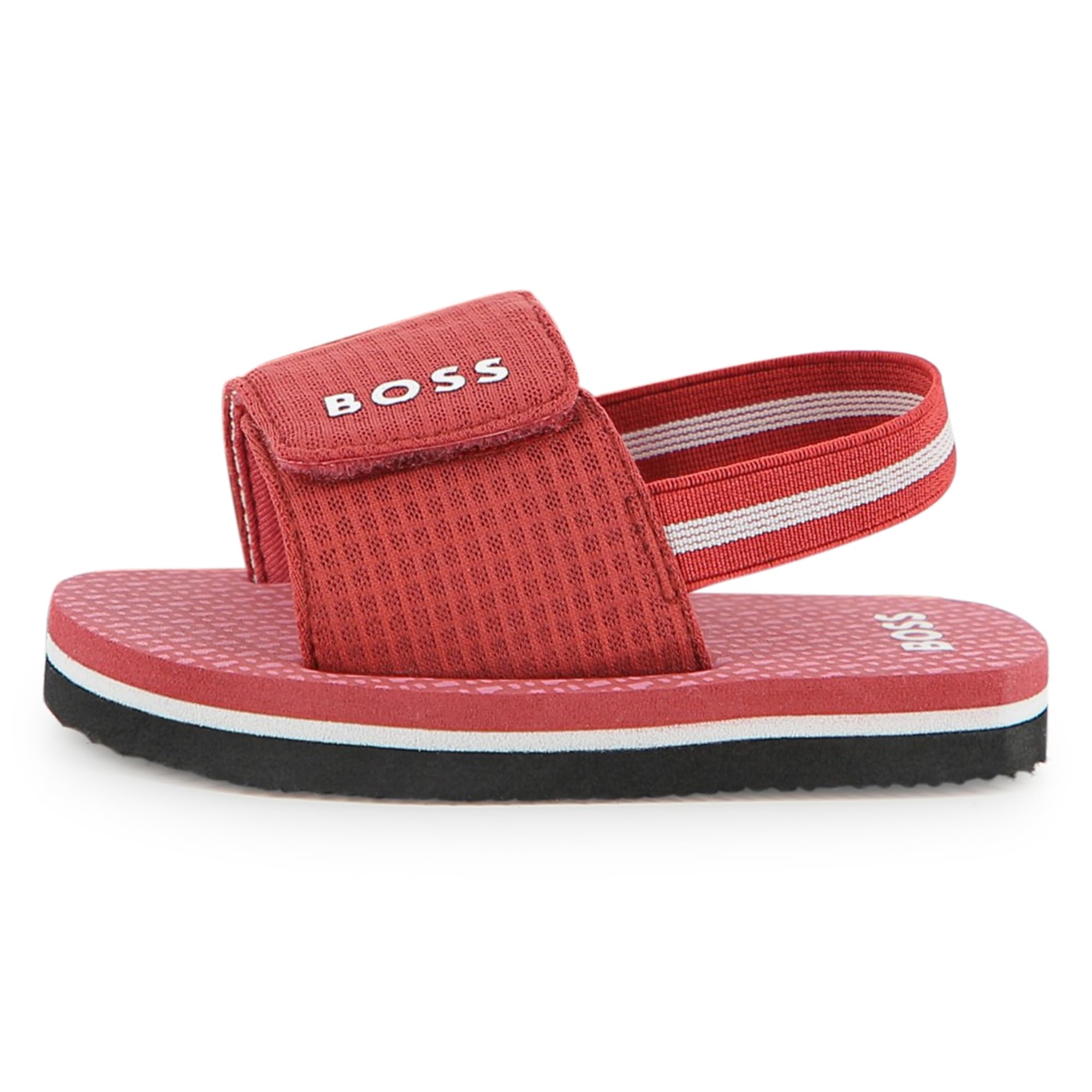 BOSS Aqua Slides Baby Boys, Red, 27