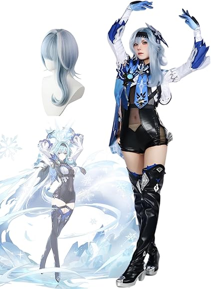エウルア コスプレ 衣装（ウィッグ付き） 原神 Sサイズ