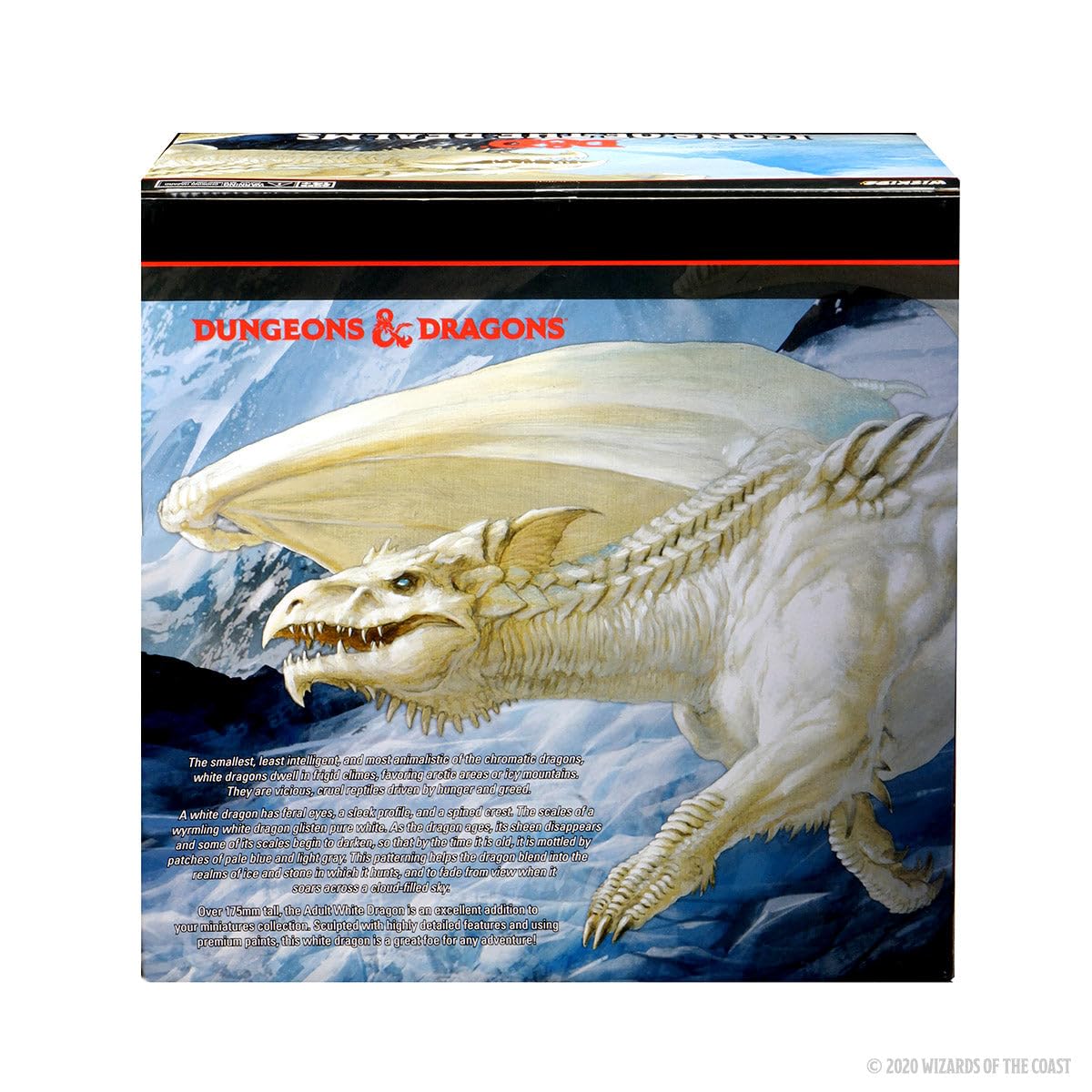 WizKids DandD Icons of the Realms: Adult White Dragon Premium Figure