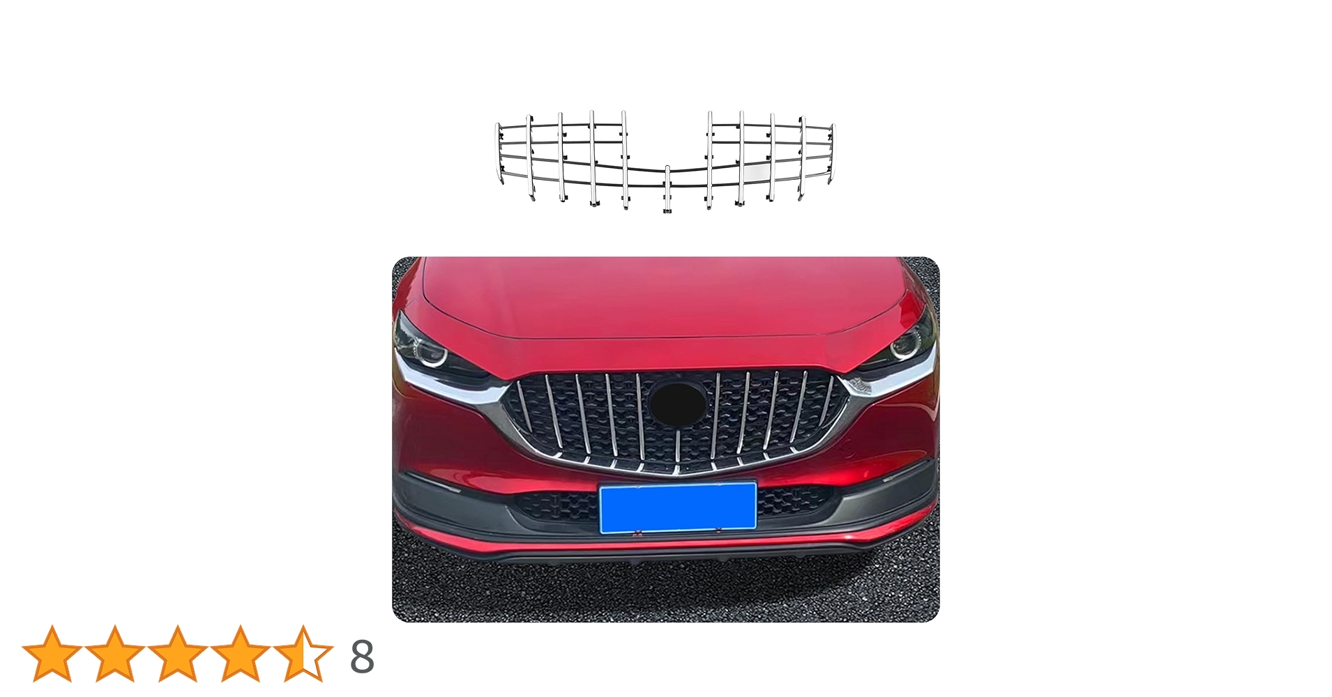 shirakaba様用CX-３０フロントグリル、エンブレム、メッキパーツ shirakaba様用CX-30フロントグリル、エンブレム、メッキパーツ