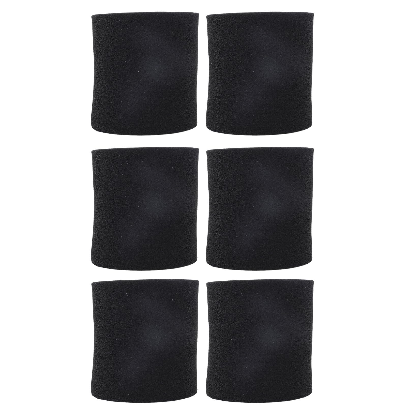 6Pcs 60mm x 50mm Speaker Port Tube Sponge, Subwoofer Bass Reflex Tube Bass Woofer Box Port Tube Vent Sponge for Enhanced Sound Effect