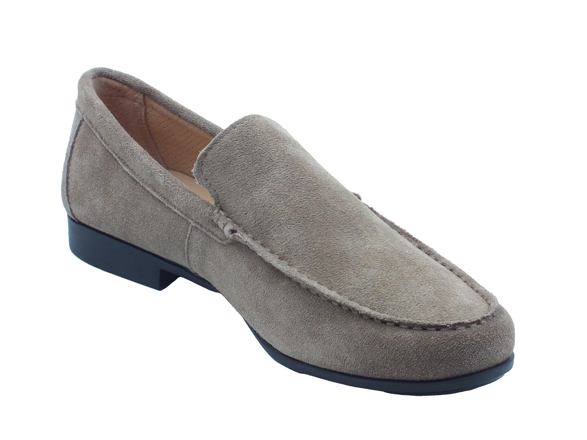 Stonefly 104701 Summer II Cement Mocassini per Uomo in camoscio Grigio Scuro