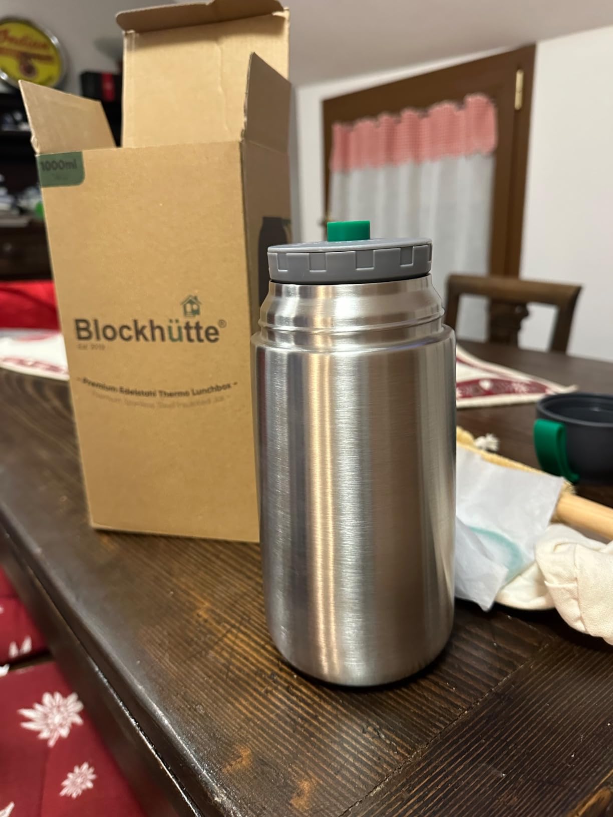 Design Letters Contenitore Termico Per Alimenti Caldi | Thermos Pasta E Lunch Box Termico | Portapranzo Termico Per Alimenti E Portavivande Termico | Thermos Per Cibo Caldo | Scaldavivande 330 Ml - 8