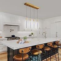 Vista 120 de Kitchen Island Lighting Modern Light Fixture Kitchen Island Pendant Light Dimmable LED Chrome Mini Pendant Lighting Dinning Room Living Room Chrome
