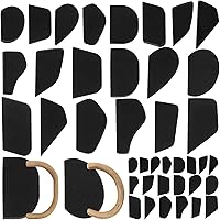 Vista 1 de 40 Pcs Pottery Mug Handle Molds Pottery Tools for Clay DIY Mug Handle Forms Various Shapes and Sizes Clay Tools Pottery Tools and Supplies for Craft