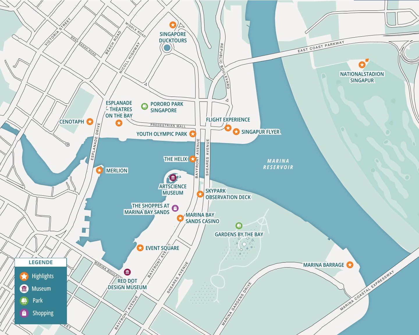 Faszination Singapur: Authentische Erlebnisse in der pulsierenden Stadt - Entdecke futuristische Architektur und versteckte Gärten abseits des Trubels inklusive Onlinekarte