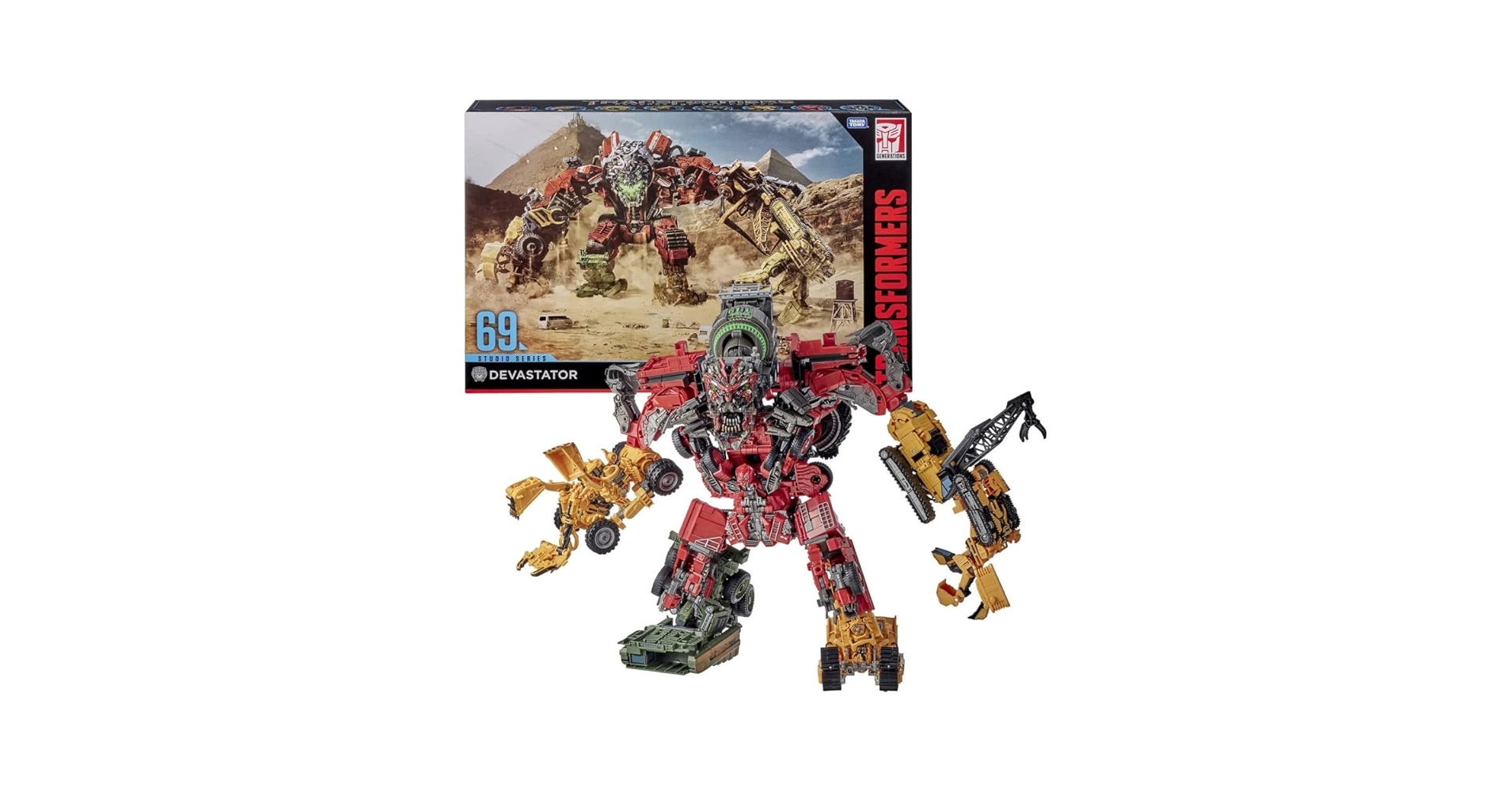 特撮 Transformers Constructicon Devastator 20 Constructicons Devastator | Transformers Encore Reissue