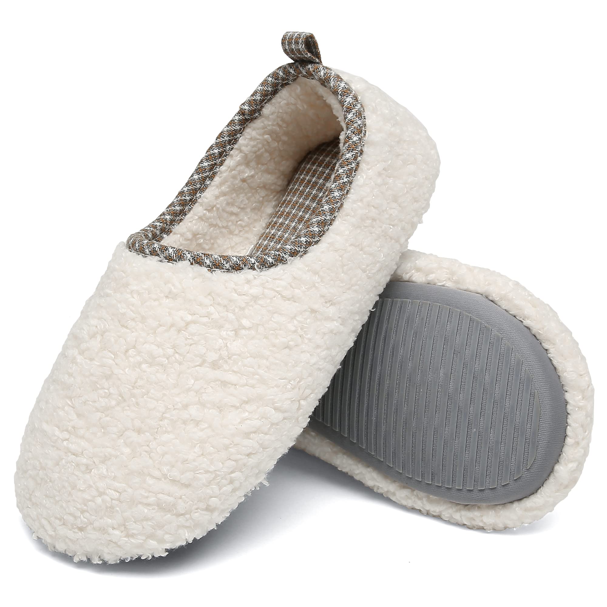 ChayChax Donna Pantofole da Casa Memory Foam Inverno Ciabatte Pantofola Interno Caldo Peluche Leggero Scarpe di Cotone