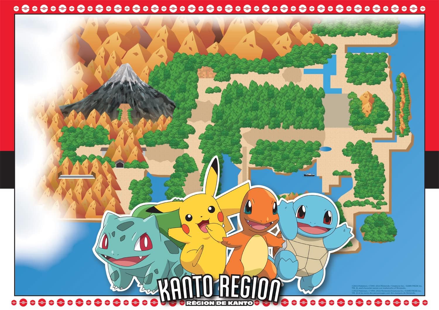 Amazon | Buffalo Games - ポケモン - 関東地方 - 大人のための