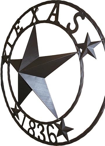 Miniatura 2 de LL Home Estrella de metal Texas 1836