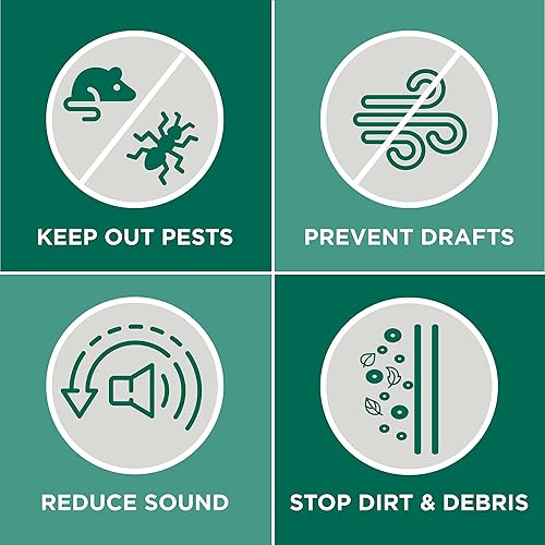 Miniatura 6 de M-D Building Products 68247 - Barrido de puerta de grado comercial EPDM de 36 pulgadas DB006