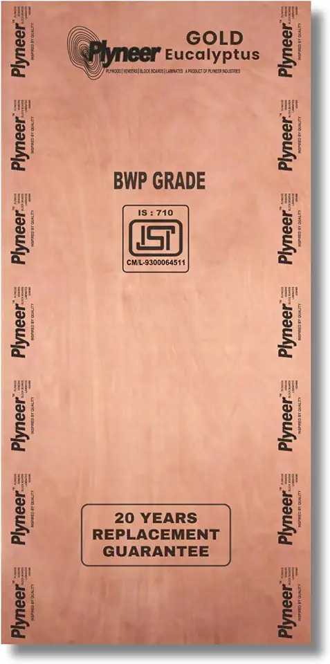 Plyneer Calibrated Gold Eucalyptus BWP-Grade Plywood