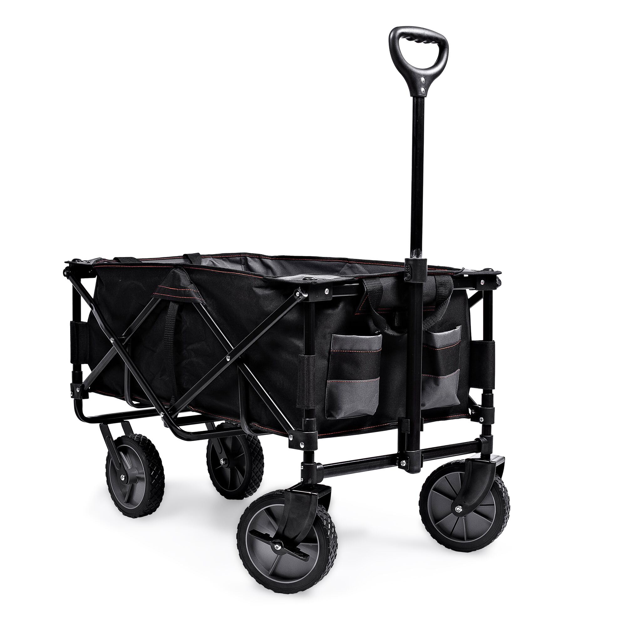 Black+Decker BDCWBK01-XJ Carrello pieghevole da giardino, Nero