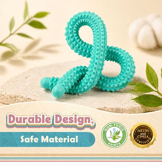 Textured Silicone Fidget Sticks 6 Pack Quiet Desk Toys for Adults Kids