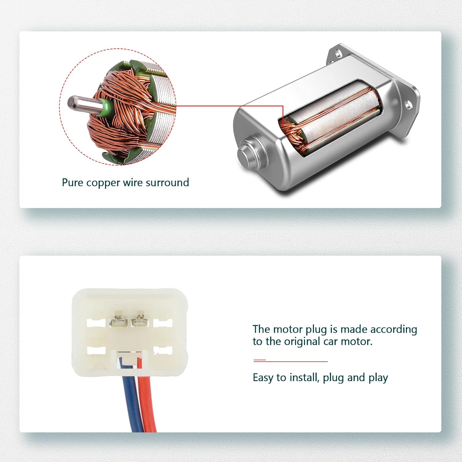 FINDAUTO Power Window Regulator with and Motor Front Left Driver Side fits for 2004-2006 for Scion xB 748-607
